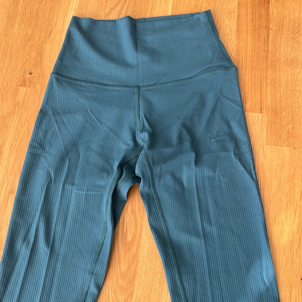 Lululemon High-Rise Ribbed Leggings